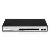 Switch PoE D-Link DGS-1210-10P 8xRJ-45 10/100/1000Mbps PoE + 2xCombo SFP 