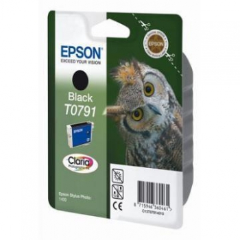 Cartus Cerneala Epson T0791 black 470 pagini for Epson Stylus Photo R1400 C13T07914010