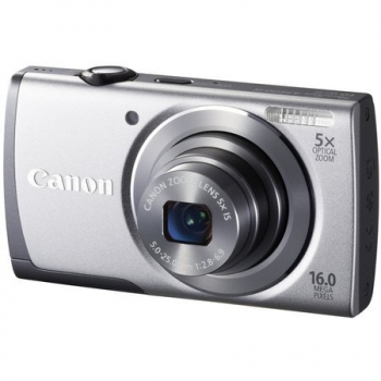 Camera Foto Digitala Canon PowerShot A3500 IS 16MP Zoom Optic 5x OIS WiFi GPS Silver AJ8162B002AA