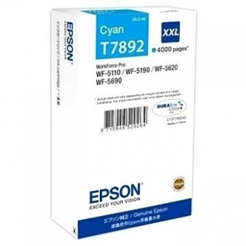 EPSON T789240 INK T7892 XXL 34ML CYAN