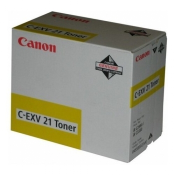 Cartus Toner Canon C-EXV21Y Yellow 14000 Pagini for IR C2380I, IR C2880, IR C2880I, IR C3080, IR C3080I, IR C3380, IR C3380I, IR C3580, IR C3580I CF0455B002AA