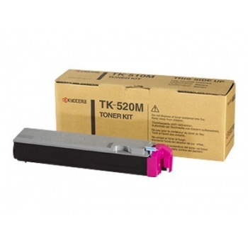 Cartus Toner Kyocera TK-520M Magenta 4000 Pagini for Kyocera Mita FS-C5015N