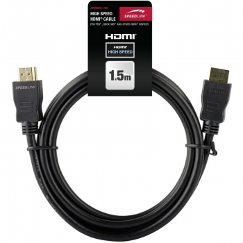 Cablu HDMI SpeedLink High Speed, Male-Male SL-4414-BK-150