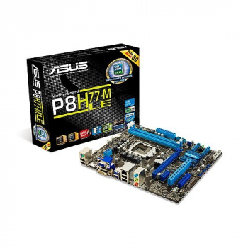 Placa de baza Asus P8H77-M LE Socket 1155 Chipset Intel H77 2x DIMM DDR3 1x PCI-E x16 3.0 1x PCI-E x4 1x PCI-E x1 1x PCI HDMI DVI VGA 2x USB 3.0 MicroATX