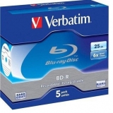 VERBATIM 43836 BD-R SL DL 25GB 6X JC