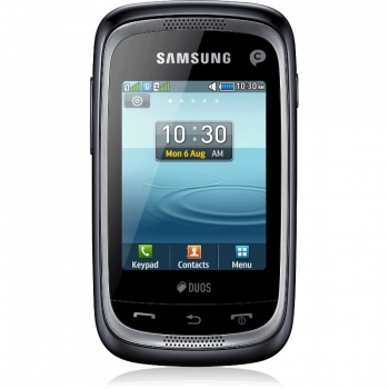 Telefon Mobil Samsung C3262 Champ Neo Black Dual SIM SAMC3262BLK