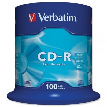 CD-R Verbatim 700MB 52X EXPROT 1000 bucati 43411