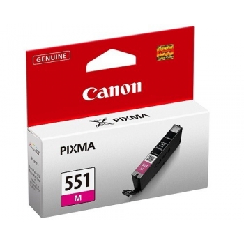 Cartus Cerneala Canon CLI-551M Magenta 7ml for IP7250, MG5450, MG6350 BS6510B001AA