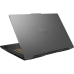Laptop ASUS Gaming 17.3'' TUF F17 FX707VJ, FHD 144Hz, Procesor Intel Core 5 210H (12M Cache, up to 4.80 GHz), 16GB DDR4, 1TB SSD, GeForce RTX 3050 6GB, No OS, Mecha Gray FX707VJ-HX078