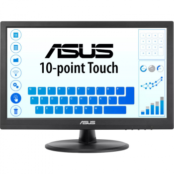 Monitor LED ASUS VT168HR Touchscreen 15.6 inch WXGA TN 5 ms 60 Hz