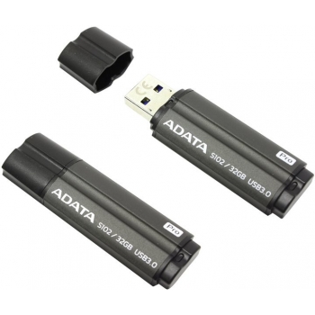 Memorie USB ADATA DashDrive Elite S102 Pro 32GB USB 3.0 Grey AS102P-32G-RGY