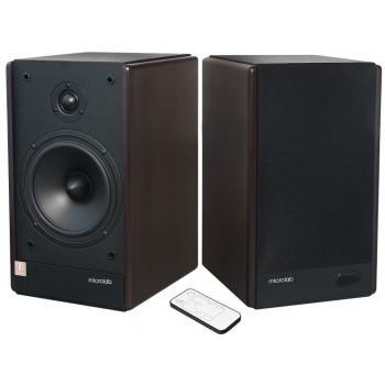 Boxe 2.0 Microlab Solo 6C 100W Telecomanda fara fir Wood SOLO6C-3164