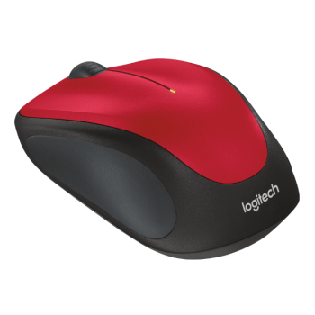 Mouse Wireless Logitech M235 Optic 3 Butoane 1000 Dpi USB Red 910-002496