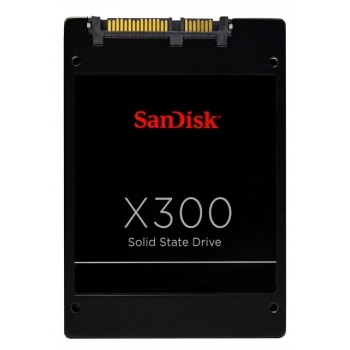 SanDisk X300 256GB SSD, 2.5â€ 7mm, SATA 6 Gbit/s, Read/Write: 520 MB/s / 470 MB/s, Random Read/Write IOPS 91K/57K