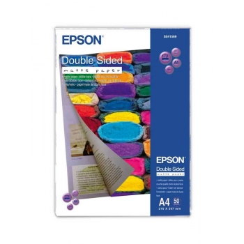 Hartie Epson C13S041569 Dimensiune A4 numar coli 50 DOUBLE SIDED