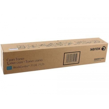 Cartus Toner Xerox 006R01464 Cyan 15000 Pagini for WorkCentre 7120, WorkCentre 7125