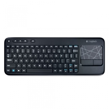 Tastatura Wireless Logitech Touch K400 Multimedia Built-in Touchpad USB Black 920-003134