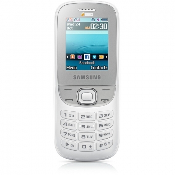 Telefon Mobil Samsung E2202 White Dual SIM SAME2202WHT