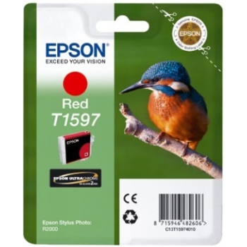 Cartus Cerneala Epson T1597 Red 17ml for Stylus Photo R2000 C13T15974010