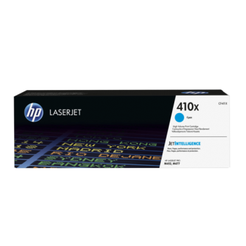 HP 410X High Yield Cyan Original LaserJet Toner Cartridge (5k) CF411X