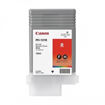 Pigment Ink Tank Canon PFI-101R Red 130 ml for iPF5X00, iPF6100 CF0889B001AA