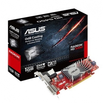 Placa Video Asus AMD Radeon HD 5450 Silent 1GB GDDR3 64bit PCI-E x16 2.1 HDMI DVI VGA EAH5450 SILENT/DI/1GD3(LP)