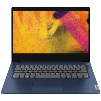 Laptop Lenovo IdeaPad 3 14IIL05 14 FHD cu procesor Intel Core i7-1065G7 pana la 3.9 GHz, 8GB, 512GB SSD, Intel Iris Plus Graphics, FreeDOS, Abyss Blue