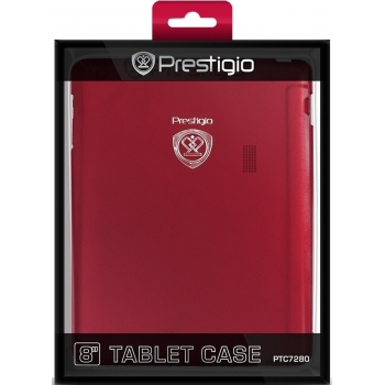 Husa tableta Prestigio PTC7280RD compatibila cu MultiPad 2 ULTRA DUO 8.0 Red