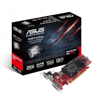 Placa Video Asus AMD Radeon R5 230 2GB GDDR3 PCI-E x16 2.1 VGA DVI HDMI R5230-SL-2GD3-L