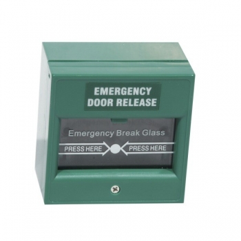 Buton aplicabil din plastic,pentru iesire de urgenta culoare verde Accesorii: ABK-900+, ABK-900++ ABK-900A