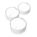 MESH TP-LINK, wireless, router AX3000, pt interior, 3000 Mbps, port LAN Gigabit si WAN 2.5 Gigabit, 2.4 GHz | 5 GHz, antena interna x 2, suport PoE, standard 802.11ax, Deco X50-PoE(3-pack) (timbru v 