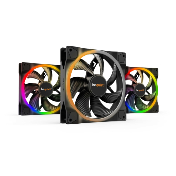 be quiet! LIGHT WINGS 140MM PWM/TRIPLE PACK BLANK 4PIN BL078