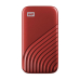 Western Digital SSD Extern WD My Passport, 2TB, Rosu, US WDBAGF0020BRD-WESN
