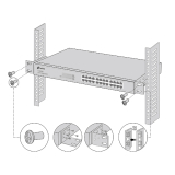 TP-LINK RACK-MOUNTING BRACKET KIT/SCREWS INCLUDED RACKMOUNT KIT-13