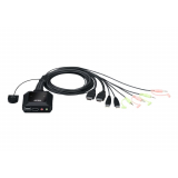 KVM switch Aten USB HDMI 2PORT/CS22H CS22H (timbru verde 0.8 lei) 