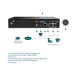 TP-LINK 4CH POE NETWORK VIDEO RECORDER/4 FE POE+ PORTS VIGI NVR1004H-4P