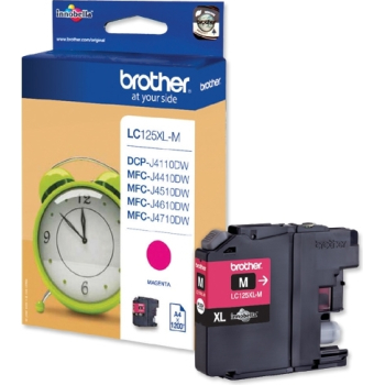 Cartus Brother LC-125XLM F. MFC-J4510DW/MAGENTA F. 1200 PAGES LC125XLM
