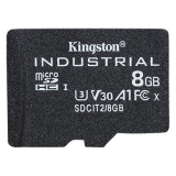 Card memorie Kingston 8GB MICROSDHC INDUSTRIAL C10 A1/PSLC CARD SINGLEPACK W/O ADPT SDCIT2/8GBSP