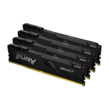 Memorie Kingston 16GB DDR4-2666MHZ CL16 DIMM/(KIT OF 4) FURY BEAST BLACK KF426C16BBK4/16
