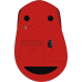 Mouse Logitech M330 SILENT PLUS IN-HOUSE/EMS/EMEA RED RETAIL 2.4GHZ EXCL 910-004911