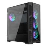 Carcasa RAIJINTEK PONOS ULTRA TG4, ATX, Negru 0R20B00225 (timbru verde 0.32 lei) 