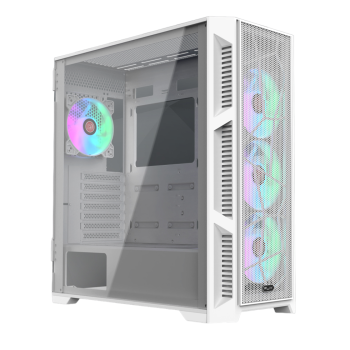 Carcasa RAIJINTEK PONOS ULTRA MS4, ATX, Alb 0R20B00228 (timbru verde 0.08 lei) 