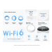 MESH TP-LINK, wireless, router AX3000, pt interior, 3000 Mbps, port LAN Gigabit si WAN 2.5 Gigabit, 2.4 GHz | 5 GHz, antena interna x 2, suport PoE, standard 802.11ax, Deco X50-PoE(3-pack) (timbru v 