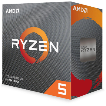 Procesor CPU AMD, skt. AM4 AMD Ryzen 5, 3600, frecventa 3.6 GHz, turbo 4.2 GHz, 6 nuclee, putere 65 W, cooler, 100-100000031BOX 