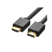 CABLU video Ugreen, HD104 HDMI (T) la HDMI (T), rezolutie maxima 8K UHD (7680 x 4320) la 60 Hz, 2m, braided, negru 80403 (timbru verde 0.8 lei)- 6957303884032 