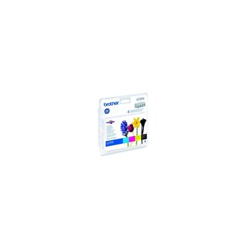 Cartus Brother LC-970VALBPDR BK/C/M/Y/BLISTER INK PACK / SEC-TAG LC970VALBPDR