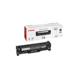 Toner Canon 718 BLACK CARTRIDGE CRG 6800P/718 BK VP (2PK) 2662B005