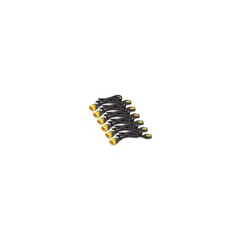 Apc Power Cord Kit (6 ea), Locking, C13 to C14, 1.2m AP8704S-WW