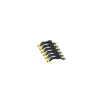 Apc Power Cord Kit (6 ea), Locking, C13 to C14, 1.8m AP8706S-WW