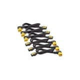 Apc Power Cord Kit (6 ea), Locking, C13 to C14 (90 Degree), 1.2m AP8704R-WW